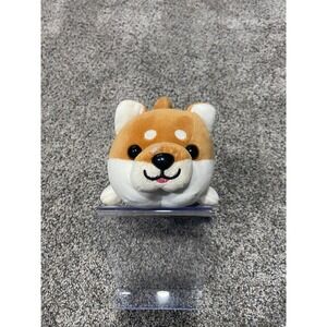 Amuse Mameshiba San Kyodai Shiba Inu Dog Plush Tan White Red Collar